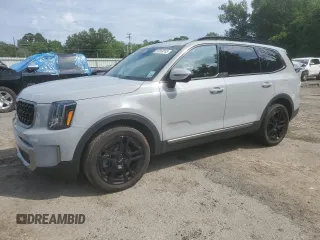 2023 Kia Telluride EX X-Line z VIN 5XYP3DGC8PG391075, wystawiony jako Copart lot #55169145 z przebiegiem 30 048 mil mil oraz Szkoda całkowita • Salvage title. Historia ofert i sprzedaży dostępna na DreamBid. Obrazek 1.