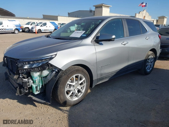 2024 Chevrolet Equinox LT with VIN 3GNAXKEGXRL216771, listed as a IAAI auction lot 41581408 with 29,813 mi miles. Bid and sale history available at carsss.com. Image 18.