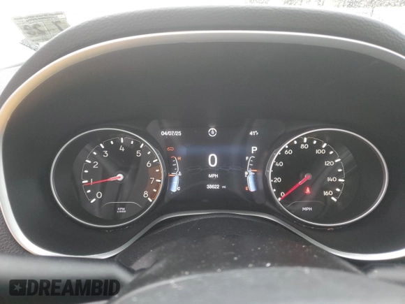 2018 Jeep Compass Latitude z VIN 3C4NJDBB0JT325888, wystawiony jako Copart lot #52000365 z przebiegiem 38 922 mil mil oraz Szkoda całkowita • Salvage title. Historia ofert i sprzedaży dostępna na DreamBid. Obrazek 9.