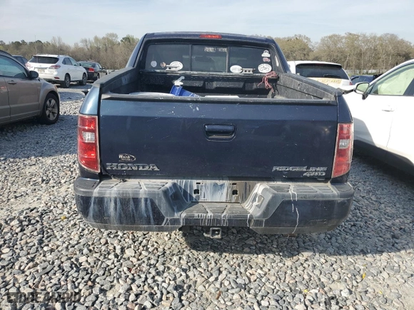 2010 Honda Ridgeline RTL with VIN 5FPYK1F56AB010158, listed as a Copart auction lot 49486335 with 295,468 mi miles and Clean Title. Bid and sale history available at carsss.com. Image 6.