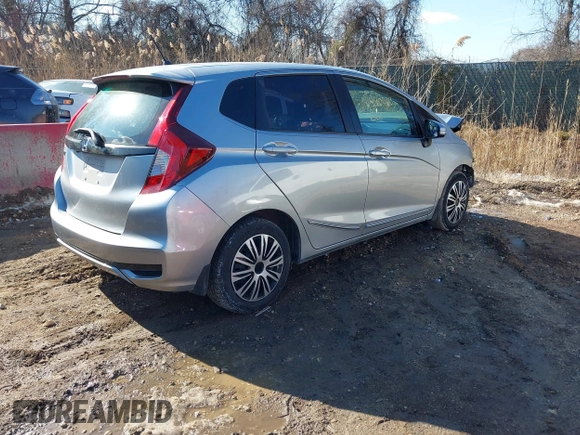 2019 Honda Fit LX with VIN 3HGGK5H44KM730296, listed as a IAAI auction lot 41440063 with 42,549 mi miles. Bid and sale history available at carsss.com. Image 4.