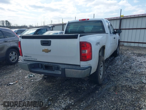 2011 Chevrolet Silverado 1500 Work Truck with VIN 1GCRKPE35BZ182080, listed as a IAAI auction lot 41661656 with Not Provided miles and . Bid and sale history available at DreamBid. Image 4.