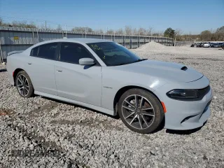 2022 Dodge Charger R/T with VIN 2C3CDXCT9NH235763, listed as a Copart auction lot 50058585 with 58,809 mi miles and Salvage Title. Bid and sale history available at DreamBid. Image 4.