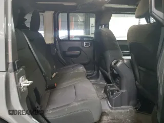 2021 Jeep Wrangler Unlimited Willys with VIN 1C4HJXDN3MW570110, listed as a Copart auction lot 53696535 with 40,166 mi miles and Salvage title. Bid and sale history available at DreamBid. Image 10.