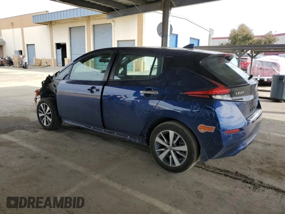 2020 Nissan LEAF z VIN 1N4BZ1BP5LC303959, wystawiony jako Copart lot #47120745 z przebiegiem 61 953 mil mil oraz Szkoda całkowita • Salvage title. Historia ofert i sprzedaży dostępna na DreamBid. Obrazek 2.