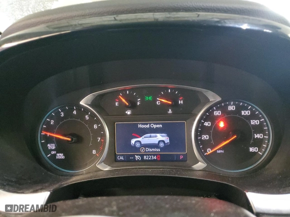 2020 Chevrolet Traverse LT Leather with VIN 1GNEVHKW0LJ225693, listed as a Copart auction lot 88109245 with 82,234 mi miles and Salvage Title. Bid and sale history available at carsss.com. Image 9.