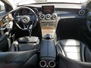 2015 Mercedes-Benz C-Class C 300 Luxury with VIN 55SWF4KB5FU019618, listed as a Copart auction lot 48504765 with 124,260 mi miles and Salvage Title. Bid and sale history available at carsss.com. Image 8.
