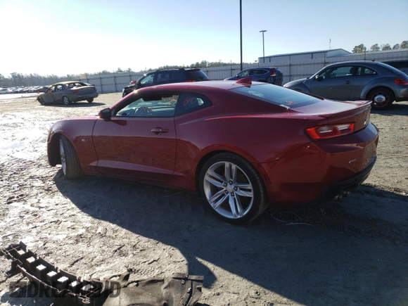 2017 Chevrolet Camaro 2LT with VIN 1G1FD1RSXH0157211, listed as a Copart auction lot 39747063 with 77,440 mi miles. Bid and sale history available at carsss.com. Image 2.