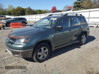 2004 Mitsubishi Outlander z VIN JA4LZ41FX4U057120, wystawiony jako Copart lot #76842914 z przebiegiem 109 281 mil mil oraz Szkoda całkowita • Salvage title. Historia ofert i sprzedaży dostępna na DreamBid. Obrazek 1.