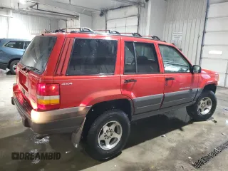 1997 Jeep Grand Cherokee Laredo with VIN 1J4GZ58Y5VC674687, listed as a Copart auction lot 43137095 with 173,228 mi miles and Salvage Title. Bid and sale history available at carsss.com. Image 3.