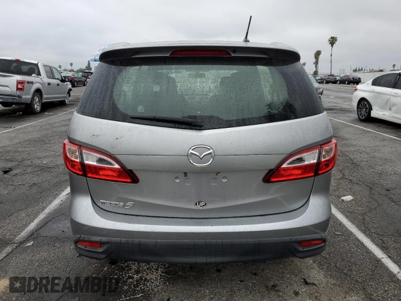 2012 Mazda 5 Touring with VIN JM1CW2CL8C0121599, listed as a Copart auction lot 50520895 with 131,948 mi miles and Salvage title. Bid and sale history available at DreamBid. Image 6.
