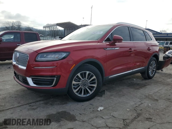 2020 Lincoln Nautilus Standard z VIN 2LMPJ6J98LBL01419, wystawiony jako Copart lot #85438174 z przebiegiem 56 133 mil mil oraz Szkoda całkowita • Salvage title. Historia ofert i sprzedaży dostępna na DreamBid. Obrazek 1.