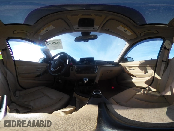 2014 BMW 3 Series 335i xDrive with VIN WBA3B9C52EJ466045, listed as a IAAI auction lot 41281384 with 136,329 mi miles. Bid and sale history available at carsss.com. Image 21.