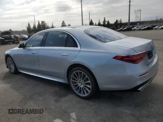 2022 Mercedes-Benz S 580 with VIN W1K6G7GB4NA097913, listed as a Copart auction lot 54534295 with Not Provided miles and Salvage Title. Bid and sale history available at DreamBid. Image 2.
