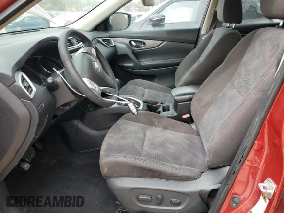 2016 Nissan Rogue SV with VIN KNMAT2MV3GP616273, listed as a Copart auction lot 49285625 with 98,905 mi miles and Salvage Title. Bid and sale history available at DreamBid. Image 7.