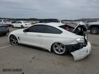 2015 BMW 4 Series 435i xDrive with VIN WBA3R5C52FK371274, listed as a Copart auction lot 48301884 with 130,005 mi miles and Salvage Title. Bid and sale history available at carsss.com. Image 2.