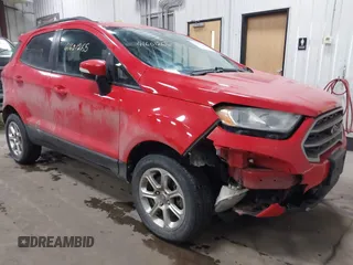 2019 Ford EcoSport SE with VIN MAJ6S3GL2KC290237, listed as a IAAI auction lot 41601265 with 108,754 mi miles and . Bid and sale history available at DreamBid. Image 1.