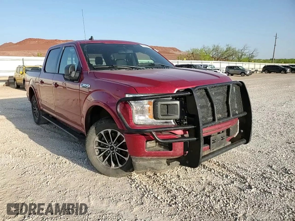 2020 Ford F-150 XL with VIN 1FTEW1CP3LKD96209, listed as a Copart auction lot 52708015 with 126,828 mi miles and Salvage Title. Bid and sale history available at carsss.com. Image 11.