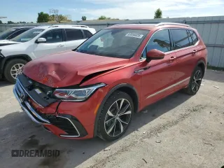 2024 Volkswagen Tiguan SEL R-Line z VIN 3VV4B7AX3RM150650, wystawiony jako Copart lot #63058035 z przebiegiem 10 086 mil mil oraz Szkoda całkowita • Salvage title. Historia ofert i sprzedaży dostępna na DreamBid. Obrazek 1.