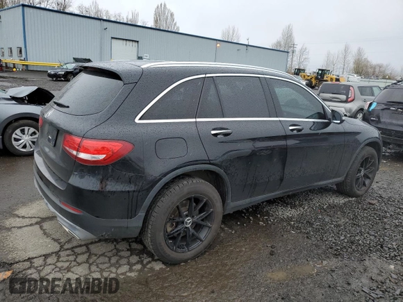 2018 Mercedes-Benz GLC with VIN WDC0G4KB7JV074113, listed as a Copart auction lot 48896515 with Not Provided miles and Salvage Title. Bid and sale history available at carsss.com. Image 3.