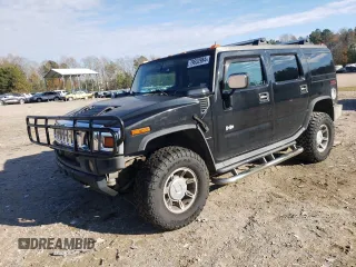 2003 Hummer H2 with VIN 5GRGN23U93H143561, listed as a Copart auction lot 79652984 with 247,206 mi miles and Clean Title. Bid and sale history available at carsss.com. Image 1.