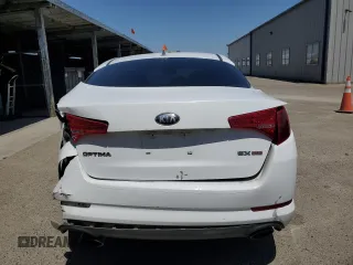 2013 Kia Optima EX with VIN 5XXGN4A71DG244277, listed as a Copart auction lot 56191925 with 147,641 mi miles and Salvage title. Bid and sale history available at DreamBid. Image 6.