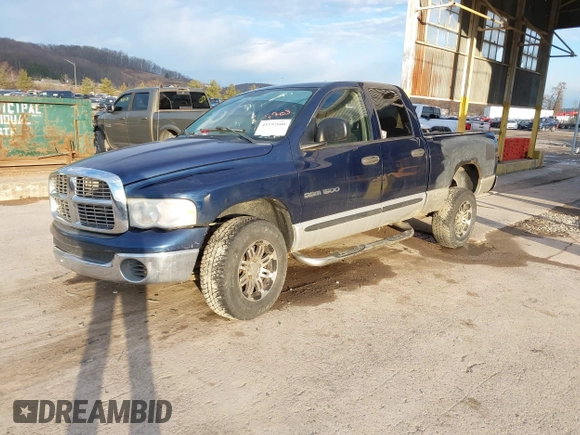 2005 Dodge 1500 ST with VIN 1D7HU18N85S317703, listed as a IAAI auction lot 41192600 with 187,740 mi miles and . Bid and sale history available at DreamBid. Image 2.
