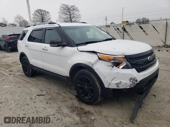 2013 Ford Explorer XLT with VIN 1FM5K8D81DGB97767, listed as a Copart auction lot 45158205 with 159,999 mi miles and Salvage Title. Bid and sale history available at carsss.com. Image 4.