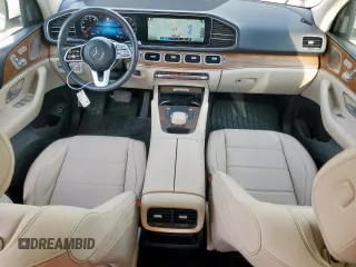 2022 Mercedes-Benz GLE 350 with VIN 4JGFB4JB2NA614931, listed as a Copart auction lot 57523185 with 51,340 mi miles and Salvage title. Bid and sale history available at DreamBid. Image 8.