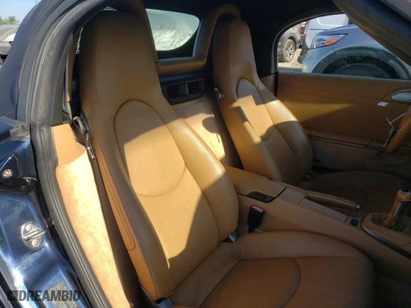 2007 Porsche Boxster with VIN WP0CA29887U711673, listed as a Copart auction lot 77713664 with 49,854 mi miles and Salvage Title. Bid and sale history available at carsss.com. Image 10.