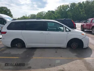 2017 Toyota Sienna LE Auto Access Seat with VIN 5TDKZ3DC0HS825095, listed as a IAAI auction lot 42222054 with 318,349 mi miles and . Bid and sale history available at DreamBid. Image 14.