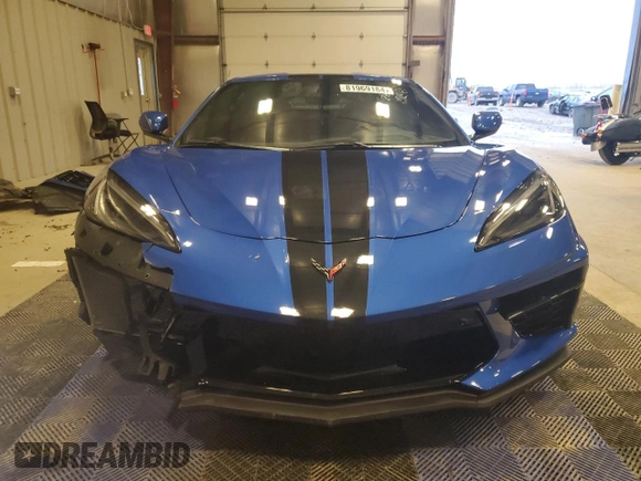 2020 Chevrolet Corvette 3LT z VIN 1G1Y82D45L5111115, wystawiony jako Copart lot #81969184 z przebiegiem 11 940 mil mil oraz Czysty tytuł • Clean title. Historia ofert i sprzedaży dostępna na DreamBid. Obrazek 5.