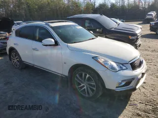 2017 Infiniti QX50 z VIN JN1BJ0RR2HM413424, wystawiony jako Copart lot #82097804 z przebiegiem Nie podano mil oraz Szkoda całkowita • Salvage title. Historia ofert i sprzedaży dostępna na DreamBid. Obrazek 4.
