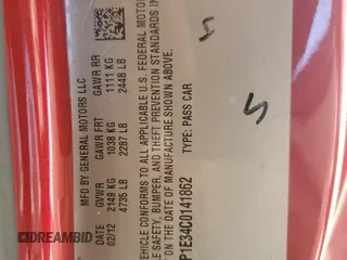 2012 Cadillac CTS Premium z VIN 1G6DP1E34C0141862, wystawiony jako Copart lot #88443725 z przebiegiem 174 500 mil mil oraz Szkoda całkowita • Salvage title. Historia ofert i sprzedaży dostępna na DreamBid. Obrazek 14.
