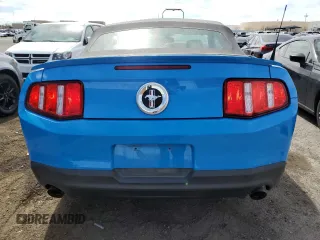 2011 Ford Mustang V6 with VIN 1ZVBP8EM1B5109049, listed as a Copart auction lot 50983205 with 96,485 mi miles and Salvage Title. Bid and sale history available at carsss.com. Image 6.