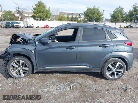 2019 Hyundai Kona Limited with VIN KM8K33A57KU245820, listed as a IAAI auction lot 41875199 with 73,539 mi miles and . Bid and sale history available at carsss.com. Image 14.