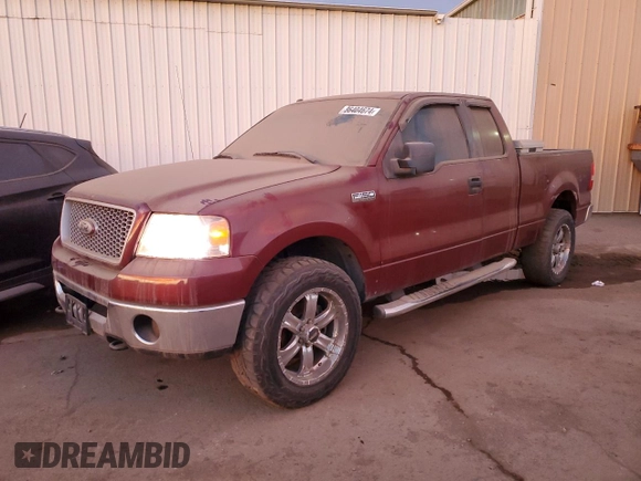 2006 Ford F-150 XLT with VIN 1FTPX14V46NA84020, listed as a Copart auction lot 86404674 with 332,179 mi miles and Clean Title. Bid and sale history available at carsss.com. Image 1.