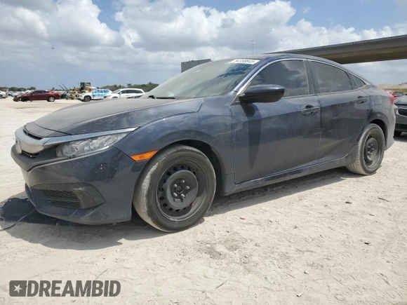 2018 Honda Civic Sedan LX with VIN 19XFC2F57JE024756, listed as a Copart auction lot 54358645 with 67,062 mi miles and Salvage Title. Bid and sale history available at carsss.com. Image 1.