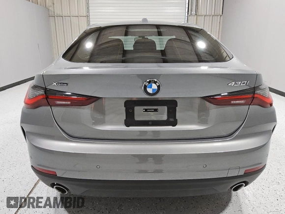 2024 BMW 4 Series 430i xDrive with VIN WBA73AV09RFS86054, listed as a Copart auction lot 52459395 with 27,653 mi miles and Clean Title. Bid and sale history available at carsss.com. Image 6.