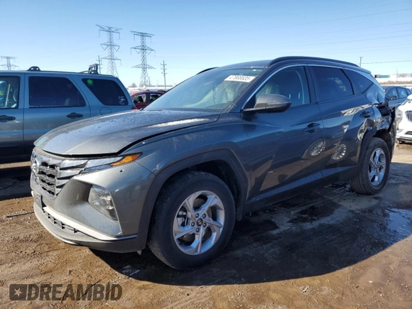 2022 Hyundai Tucson SEL with VIN 5NMJBCAE1NH067787, listed as a Copart auction lot 47866605 with 58,789 mi miles and Salvage Title. Bid and sale history available at carsss.com. Image 2.