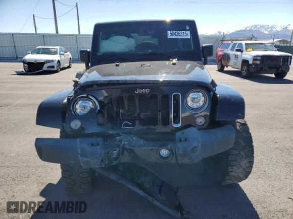 2018 Jeep Wrangler JK Unlimited Altitude with VIN 1C4BJWEG6JL916390, listed as a Copart auction lot 50436315 with 80,012 mi miles and Salvage Title. Bid and sale history available at carsss.com. Image 5.