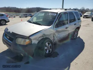 2002 Ford Escape XLT Choice with VIN 1FMYU03102KA36317, listed as a Copart auction lot 46099265 with 285,799 mi miles and Salvage Title. Bid and sale history available at carsss.com. Image 1.