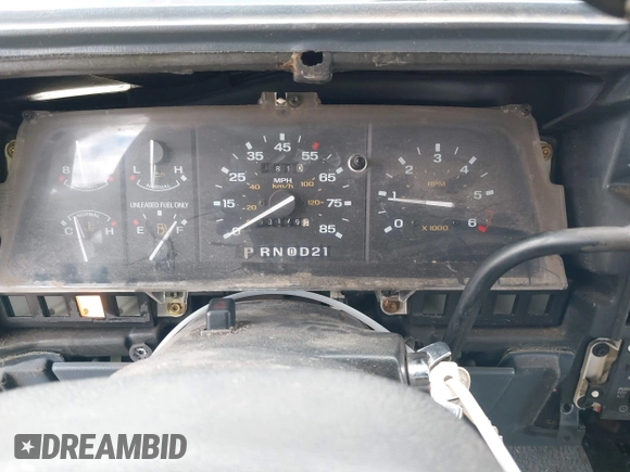 1992 Ford Ranger with VIN 1FTCR15T7NPA21499, listed as a IAAI auction lot 41815175 with 53,179 mi miles and . Bid and sale history available at DreamBid. Image 7.