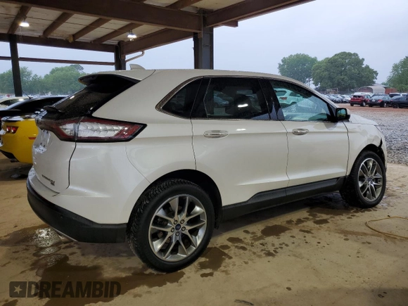 2015 Ford Edge Titanium z VIN 2FMTK4K80FBB73022, wystawiony jako Copart lot #53654035 z przebiegiem 155 848 mil mil oraz Szkoda całkowita • Salvage title. Historia ofert i sprzedaży dostępna na DreamBid. Obrazek 3.
