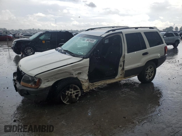 2004 Jeep Grand Cherokee Laredo z VIN 1J4GW48S74C165732, wystawiony jako Copart lot #56316885 z przebiegiem 177 139 mil mil oraz Szkoda całkowita • Salvage title. Historia ofert i sprzedaży dostępna na DreamBid. Obrazek 1.