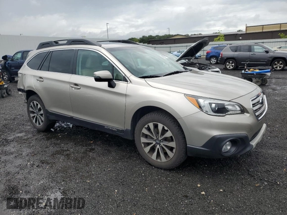 2017 Subaru Outback Limited with VIN 4S4BSENC7H3202990, listed as a Copart auction lot 62504715 with 150,018 mi miles and Salvage title. Bid and sale history available at DreamBid. Image 4.