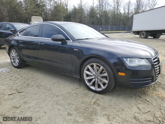 2013 Audi A7 3.0 Premium Plus with VIN WAUYGAFC6DN108280, listed as a Copart auction lot 88630955 with 150007 miles and Salvage Title. Bid and sale history available at carsss.com. Image 4.