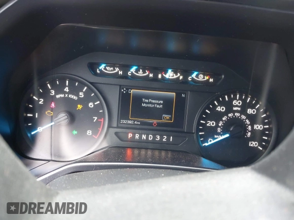 2016 Ford F-150 XL with VIN 1FTMF1C89GKD96872, listed as a IAAI auction lot 41952031 with 232,392 mi miles. Bid and sale history available at carsss.com. Image 7.