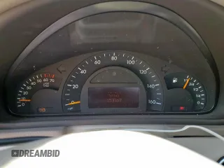 2003 Mercedes-Benz C 240 with VIN WDBRF61JX3F375295, listed as a Copart auction lot 60106075 with 153,767 mi miles and Salvage title. Bid and sale history available at DreamBid. Image 9.