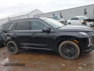 2024 Hyundai Palisade Calligraphy z VIN KM8R7DGE5RU804260, wystawiony jako IAAI lot #41467561 z przebiegiem 2 102 mil mil oraz . Historia ofert i sprzedaży dostępna na DreamBid. Obrazek 14.